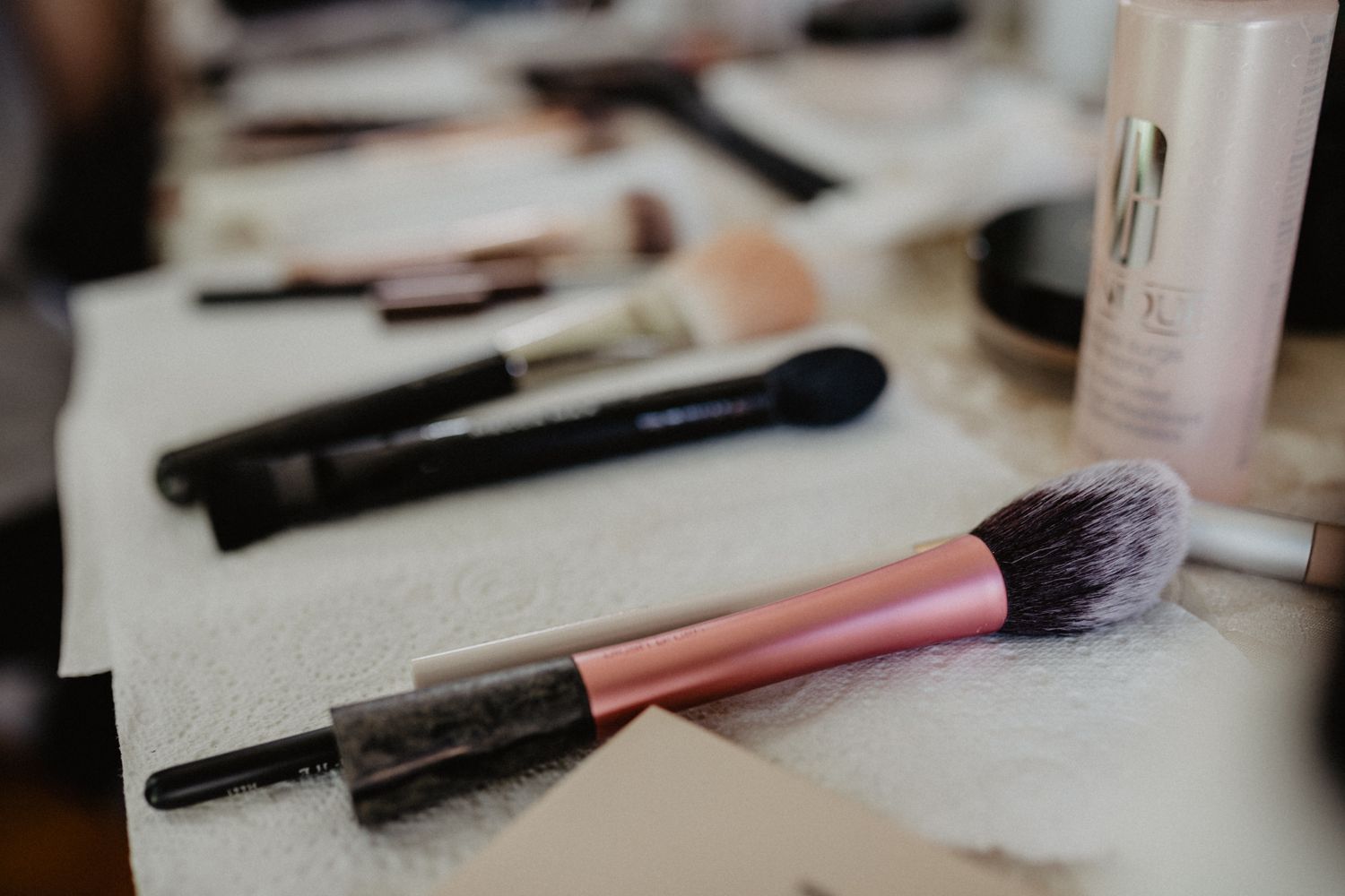 Different types of blush tools and their uses